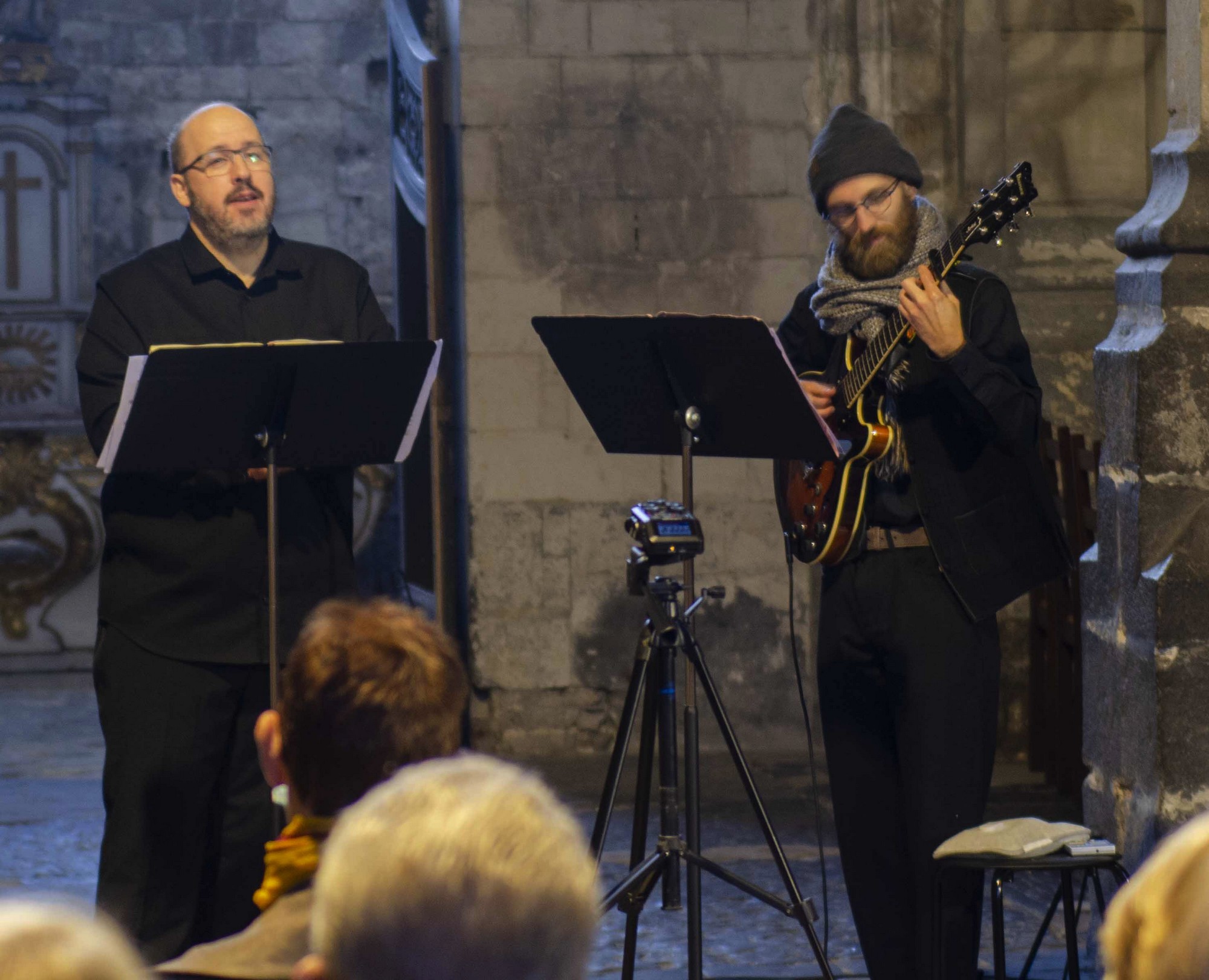 Yves Vandenbussche et Simon Dégremont à Saint-Omer